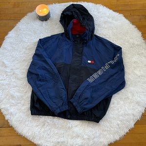 Tommy Hilfiger Mens Jacket XL rain jacket vintage